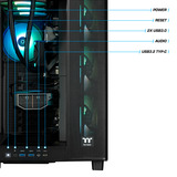 Thermaltake FTW A-Line LCS 5070Ti D5, Gaming-PC negro/Transparente