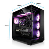 Thermaltake PC-000113-DE, Gaming-PC negro/Transparente