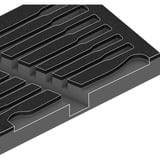 Wera Inserto de espuma 6000 Joker juego 1, 11 piezas, Kit de herramientas negro/Gris