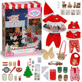 ZAPF Creation BABY born Advent Calendar 43cm, Accesorios para muñecas BABY born Advent Calendar 43cm, Juego de ropita para muñeca, 3 año(s)