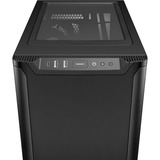 be quiet! PURE BASE 501 Black Midi Tower Negro, Cajas de torre negro, Midi Tower, PC, Negro, ATX, micro ATX, Mini-ITX, Acrilonitrilo butadieno estireno (ABS), Acero, 17,8 cm
