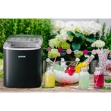 gorenje MC1200B Máquina para hacer cubitos de hielo portátil 12 kg/24h 120 W Negro, Preparador de cubitos de hielo negro, 120 W, 244 mm, 373 mm, 315 mm, 9,7 kg, 324 mm