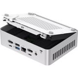ASUS NUC 15 Pro+ RNUC15CRSU700002 Plata 255H, Barebone blanco, Mini PC barebone, DDR5-SDRAM, M.2, Ethernet, Wi-Fi 7 (802.11be), 120 W