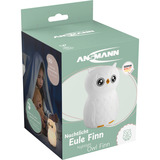 Ansmann Luz nocturna Búho Finn, Luz de noche blanco
