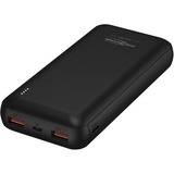 Ansmann Powerbank 20000mAh PB320PD, Banco de potencia negro