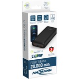 Ansmann Powerbank 20000mAh PB320PD, Banco de potencia negro