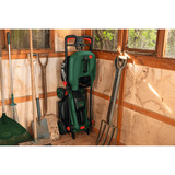 Bosch Cortacésped a batería Rotak18V-34, 18 voltios + kit de inicio + enchufe de mulching verde/Negro