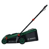 Bosch Cortacésped a batería Rotak18V-34, 18 voltios + kit de inicio + enchufe de mulching verde/Negro