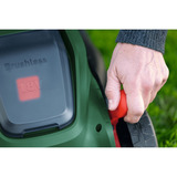 Bosch Cortacésped a batería Rotak18V-34, 18 voltios + kit de inicio + enchufe de mulching verde/Negro