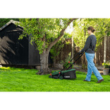 Bosch Cortacésped a batería Rotak18V-34, 18 voltios + kit de inicio + enchufe de mulching verde/Negro
