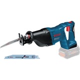 Bosch GSA 18V-LI Professional Negro, Azul, Sierra de sable azul/Negro, Deep discharge, Sobrecalentamiento, Sobrecarga, Negro, Azul, 2,8 cm, 25 cm, 2 cm, 88 dB
