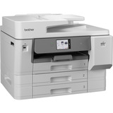 Brother Brother MFC-J6977DW, Impresora multifuncional gris, Inyección de tinta, Impresión a color, 1200 x 4800 DPI, A3, Impresión directa, Blanco, Gris