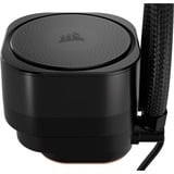 Corsair NAUTILUS 360 RS, Refrigeración por agua negro