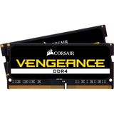 Corsair Vengeance CMSX16GX4M2A2933C19 módulo de memoria 16 GB 2 x 8 GB DDR4 2933 MHz, Memoria RAM negro, 16 GB, 2 x 8 GB, DDR4, 2933 MHz