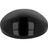 DeLOCK 18309 deslizador de fieltro para muebles 50 pieza(s) Alrededor, Soporte negro, Negro, Elastómero termoplástico (TPE), Alrededor, 1 cm, 3 mm, 50 pieza(s)