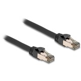 DeLOCK Cable de red RJ-45 Cat.6a U/FTP ultra flexible negro