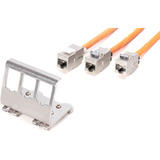 Digitus AN-25183, Adaptador acero fino
