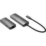 Digitus Extensor de video 4K USB-C > HDMI, 30 metros, Alargador de HDMI negro