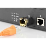 Digitus Módulo de cobre SFP, 1,25 Gbps, RJ45, Transceptor 1,25 Gbps, RJ45, Cobre, 1250 Mbit/s, SFP, 100 m, Gigabit Ethernet, IEEE 802.3z