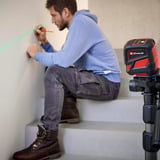 EINHELL Láser de líneas cruzadas TC-LL 2 G negro/Rojo