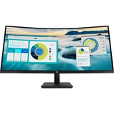 HP P34hc G4 86,4 cm (34") 3440 x 1440 Pixeles Quad HD LED Negro, Monitor LED negro, 86,4 cm (34"), 3440 x 1440 Pixeles, Quad HD, LED, 5 ms, Negro