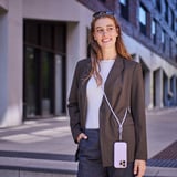 Intenso Cell Phone Charging Lanyard 7991003, Cable violeta