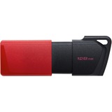 Kingston DataTraveler 128GB USB3.2 Gen1 Exodia M (Negro + Rojo), Lápiz USB rojo/Negro, 128 GB, USB tipo A, 3.2 Gen 1 (3.1 Gen 1), Deslizar, 10 g, Negro, Rojo