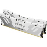 Kingston FURY FURY 32GB 7600MT/s DDR5 CL38 DIMM (Kits de 2) Renegade White XMP, Memoria RAM blanco, 32 GB, 2 x 16 GB, DDR5, 288-pin DIMM