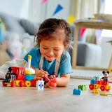 LEGO DUPLO Disney 10941 Tren de Cumpleaños de Mickey y Minnie, Juguete Educativo, Juegos de construcción Juguete Educativo, Juego de construcción, 2 año(s), Plástico, 22 pieza(s), 424 g
