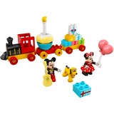 LEGO DUPLO Disney Tren de Cumpleaños de Mickey y Minnie, Juegos de construcción Juego de construcción, 2 año(s), Plástico, 22 pieza(s), 430 g