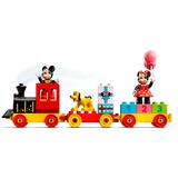 LEGO DUPLO Disney Tren de Cumpleaños de Mickey y Minnie, Juegos de construcción Juego de construcción, 2 año(s), Plástico, 22 pieza(s), 430 g