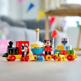 LEGO DUPLO Disney Tren de Cumpleaños de Mickey y Minnie, Juegos de construcción Juego de construcción, 2 año(s), Plástico, 22 pieza(s), 430 g