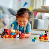 LEGO DUPLO Disney Tren de Cumpleaños de Mickey y Minnie, Juegos de construcción Juego de construcción, 2 año(s), Plástico, 22 pieza(s), 430 g