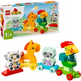 LEGO DUPLO Tren de los Animales, Juegos de construcción Juego de construcción, 1,5 año(s), Plástico, 19 pieza(s), 469 g