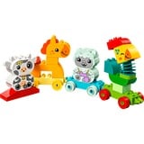 LEGO DUPLO Tren de los Animales, Juegos de construcción Juego de construcción, 1,5 año(s), Plástico, 19 pieza(s), 469 g