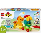 LEGO DUPLO Tren de los Animales, Juegos de construcción Juego de construcción, 1,5 año(s), Plástico, 19 pieza(s), 469 g
