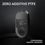 Logitech PRO X SUPERLIGHT 2, Ratones para gaming negro