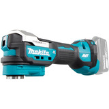 Makita Herramienta multifunción inalámbrica DTM52ZJX2, 18 voltios + 33 accesorios azul/Negro