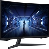 SAMSUNG C27G54TQWR 68,6 cm (27") 2560 x 1440 Pixeles LED Negro, Monitor de gaming negro, 68,6 cm (27"), 2560 x 1440 Pixeles, LED, 1 ms, Negro