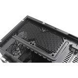 SilverStone Grandia GD08 HTPC Negro, Caja HTPC negro, HTPC, PC, Negro, ATX, CEB, EATX, EEB, micro ATX, Aluminio, Acero, Hogar / Oficina, Minorista