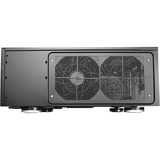 SilverStone Grandia GD08 HTPC Negro, Caja HTPC negro, HTPC, PC, Negro, ATX, CEB, EATX, EEB, micro ATX, Aluminio, Acero, Hogar / Oficina, Minorista