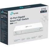 TP-Link FESTA FS310GP switch Gestionado L2/L2+ Gigabit Ethernet (10/100/1000) Energía sobre Ethernet (PoE) 1U Blanco, Interruptor/Conmutador Gestionado, L2/L2+, Gigabit Ethernet (10/100/1000), Energía sobre Ethernet (PoE), 1U, Montaje de pared