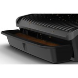 Tefal OptiGrill Elite GC7508 parrilla eléctrica de contacto, Barbacoa de contacto negro, Negro, Termoplástico, Rectangular, Listo, Temperatura, China, 363 mm