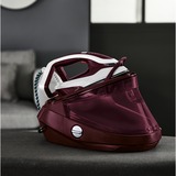 Tefal Pro Express Vision GV9810 3000 W 1,1 L Durilium AirGlide Autoclean soleplate Rojo, Blanco, Estación de planchado a vapor Berenjena/blanco, 3000 W, 680 g/min, Durilium AirGlide Autoclean soleplate, 8,3 bar, 1,1 L, 180 g/min