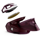 Tefal Pro Express Vision GV9810 3000 W 1,1 L Durilium AirGlide Autoclean soleplate Rojo, Blanco, Estación de planchado a vapor Berenjena/blanco, 3000 W, 680 g/min, Durilium AirGlide Autoclean soleplate, 8,3 bar, 1,1 L, 180 g/min