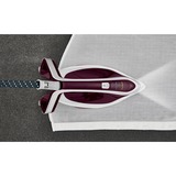 Tefal Pro Express Vision GV9810 3000 W 1,1 L Durilium AirGlide Autoclean soleplate Rojo, Blanco, Estación de planchado a vapor Berenjena/blanco, 3000 W, 680 g/min, Durilium AirGlide Autoclean soleplate, 8,3 bar, 1,1 L, 180 g/min