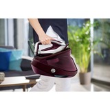 Tefal Pro Express Vision GV9810 3000 W 1,1 L Durilium AirGlide Autoclean soleplate Rojo, Blanco, Estación de planchado a vapor Berenjena/blanco, 3000 W, 680 g/min, Durilium AirGlide Autoclean soleplate, 8,3 bar, 1,1 L, 180 g/min