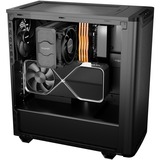 be quiet! PURE BASE 501 Airflow Window Black Midi Tower Negro, Cajas de torre negro, Midi Tower, PC, Negro, ATX, micro ATX, Mini-ITX, Acrilonitrilo butadieno estireno (ABS), Acero, Vidrio templado, 17,8 cm