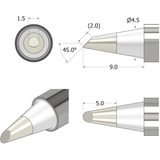 iFixit IF145-498-2, Soldador plateado