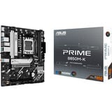 ASUS PRIME B850M-K AMD B850 Zócalo AM5 micro ATX, Placa base AMD, Zócalo AM5, AMD Ryzen 7000 Series, AMD Ryzen 8000 Series, AMD Ryzen 9000 Series, Zócalo AM5, DDR5-SDRAM, 128 GB